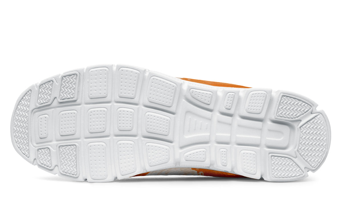 Abstract Wave Orange