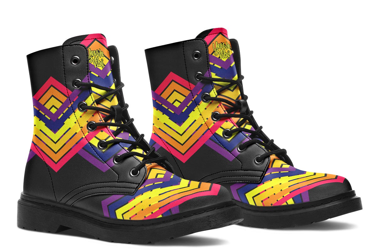 Colorful Zigzag Lines