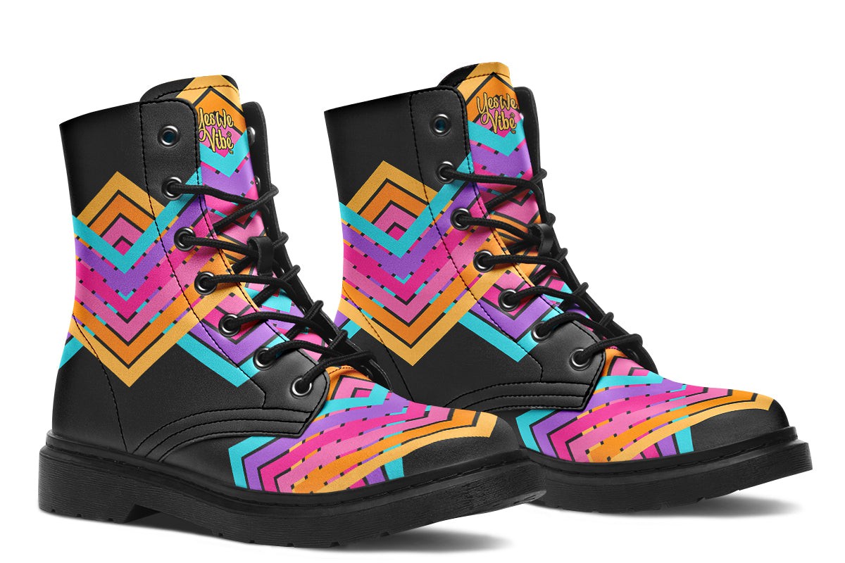 Colorful Zigzag Lines V3