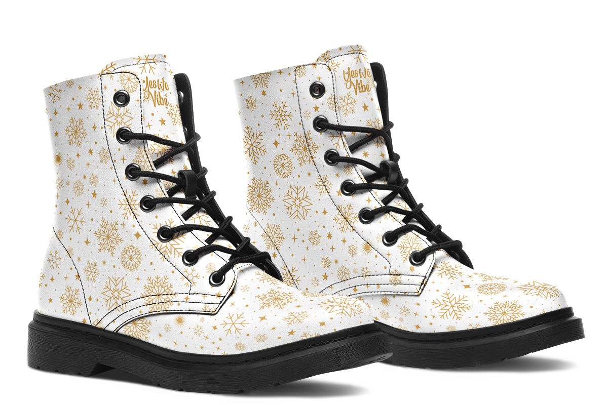 Gold Snowflakes