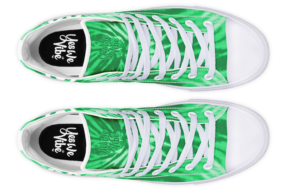 Tie Dye In Green Peace Hand