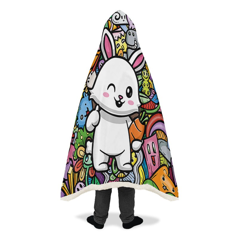 Adorable Cartoon Rabbit