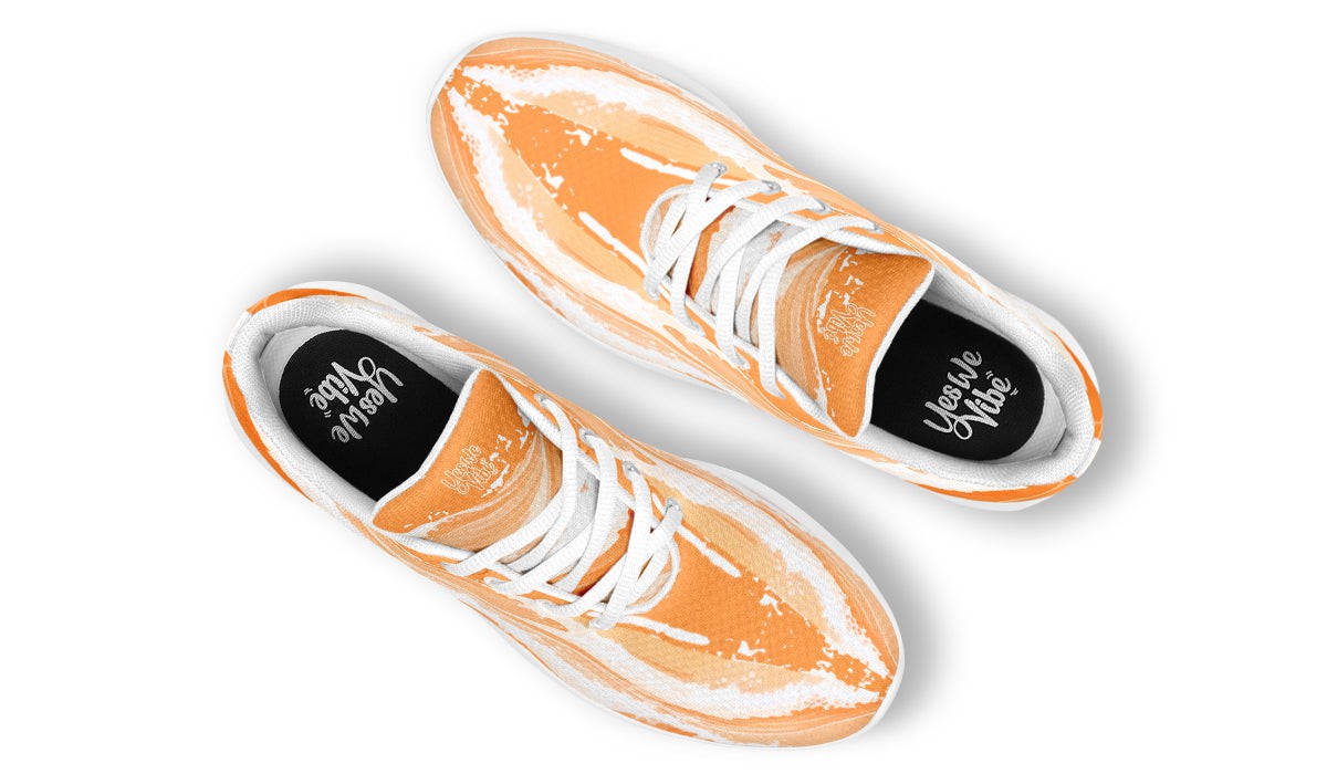 Abstract Wave Orange