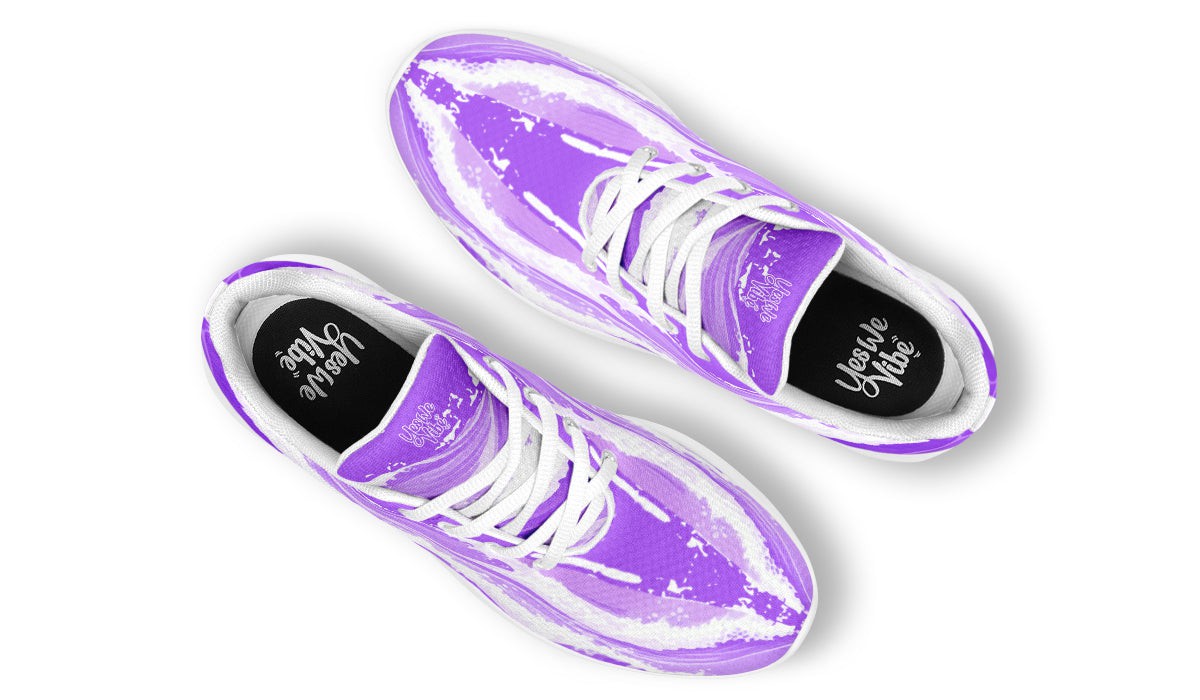 Abstract Wave Purple