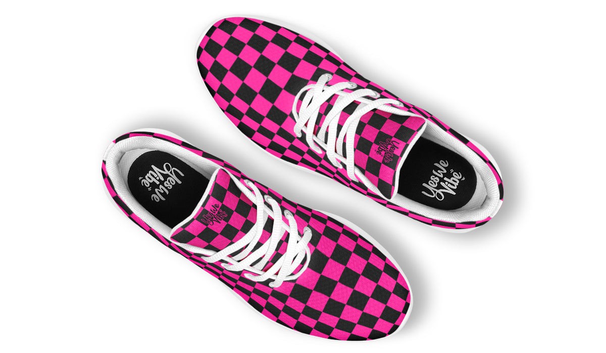 Black Pink Check