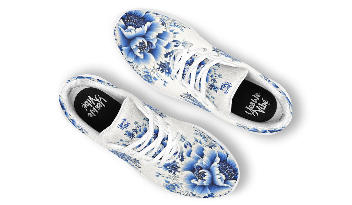 Blue Porcelain Floral