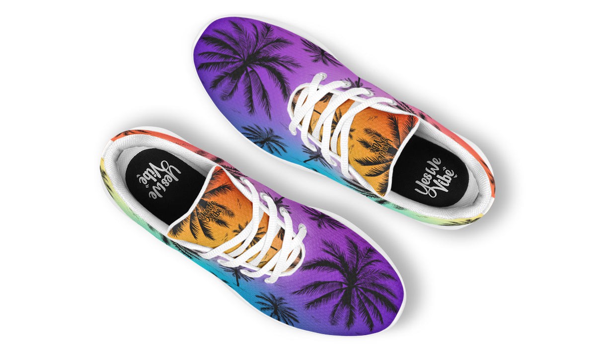 Chilling With Colors Palm Trees