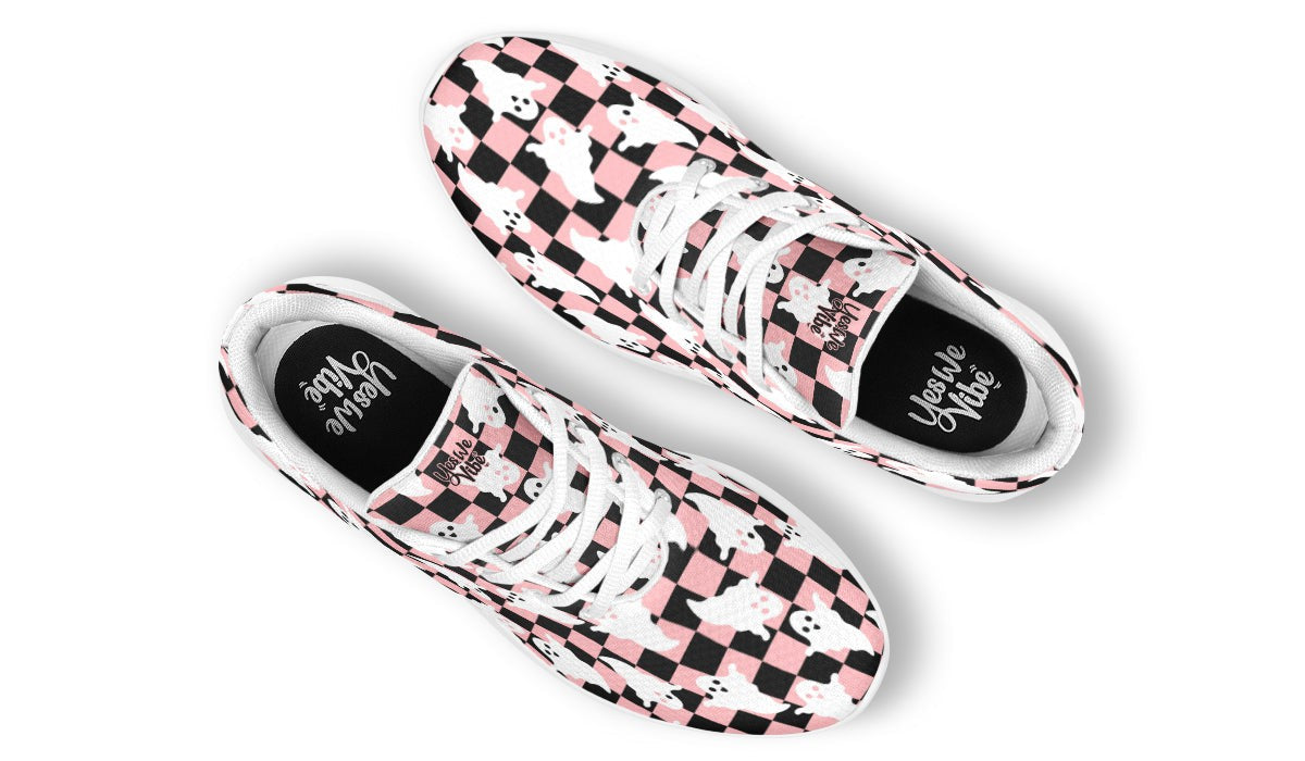 Cute Ghost Checkered