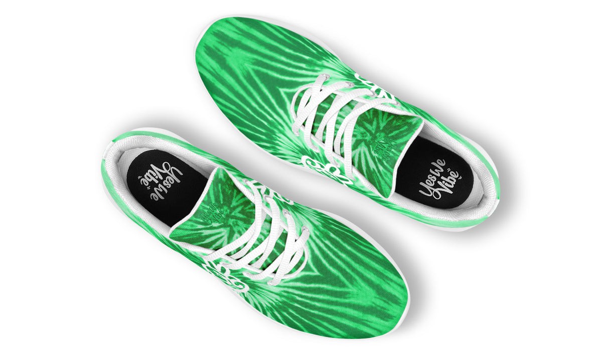 Tie Dye In Green Peace Hand