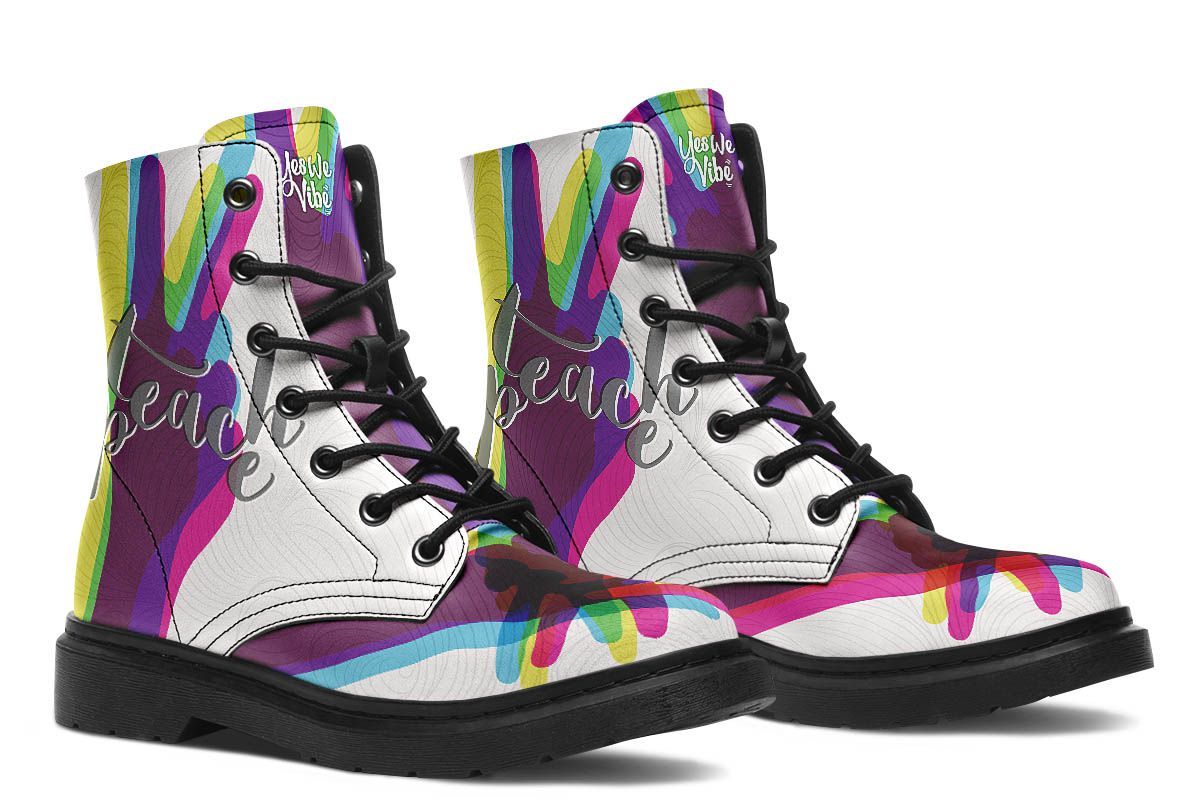 Teach Peace Colorful