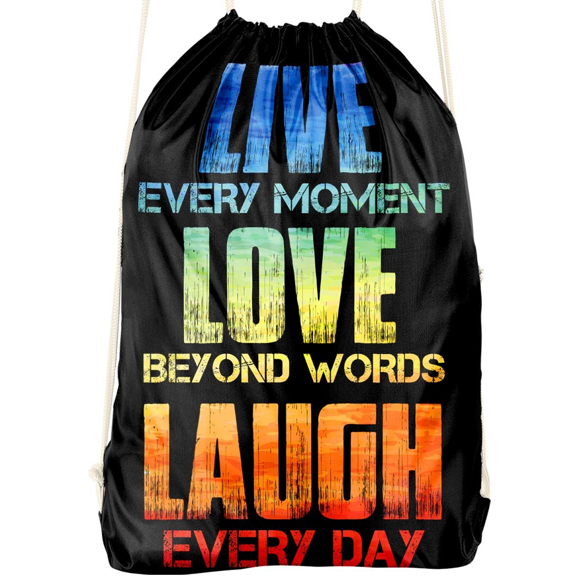 Live Love Laugh Colorful