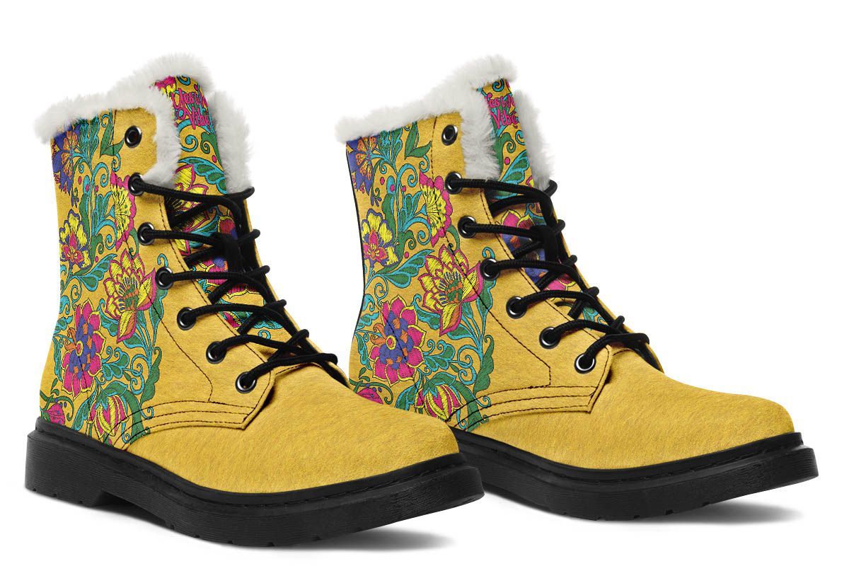 Golden Stitch Like Flowers