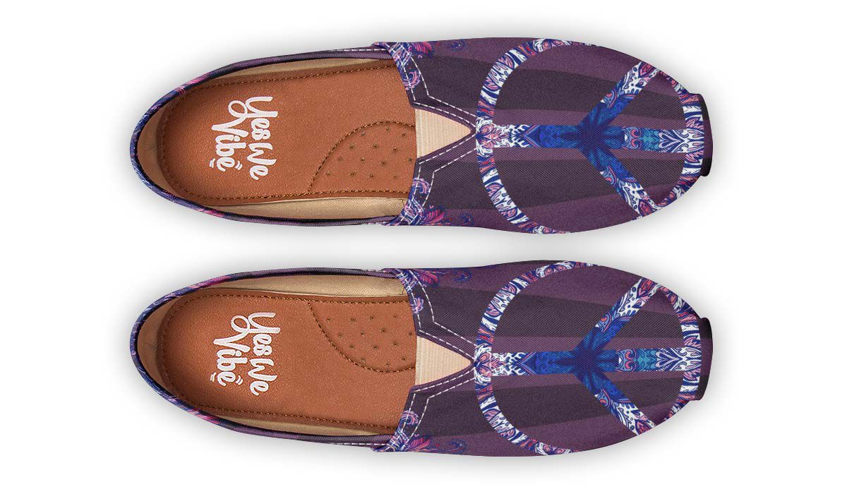 Peace Out And Love Purple