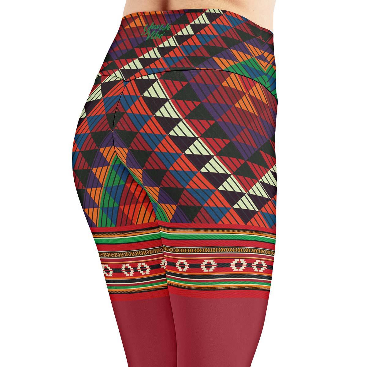 Triangle Pattern Red