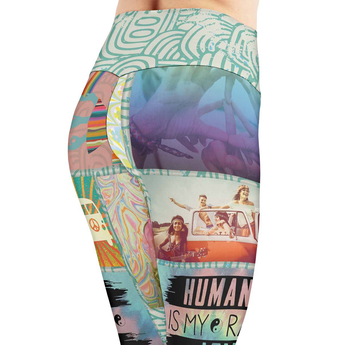 Hippie Van Flower Power Peace