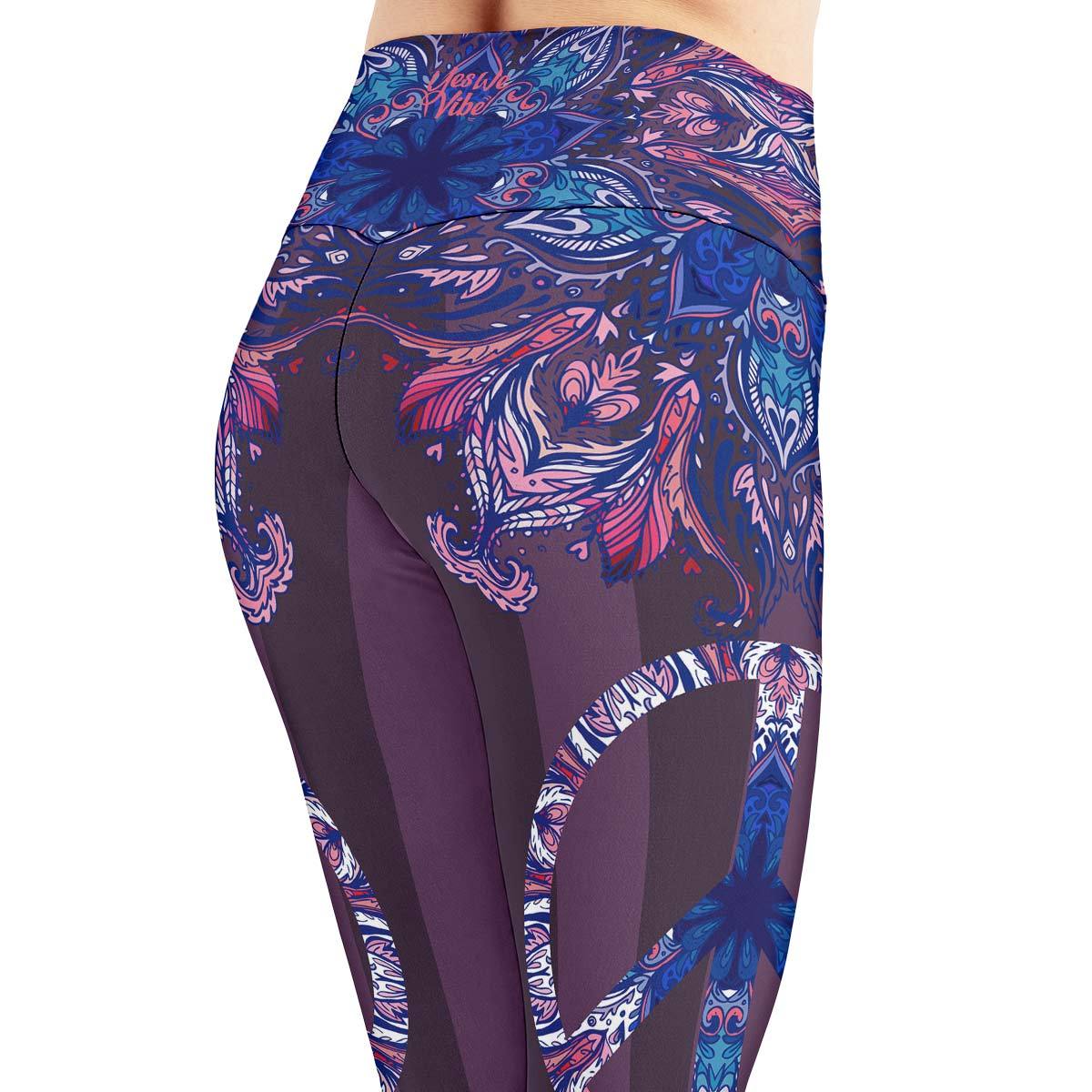 Peace Out And Love Purple