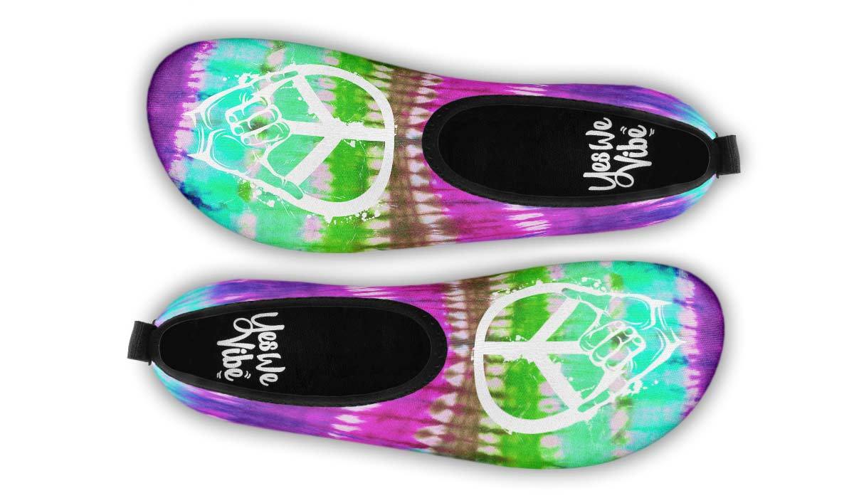 Tiedye Shack Peace Violet