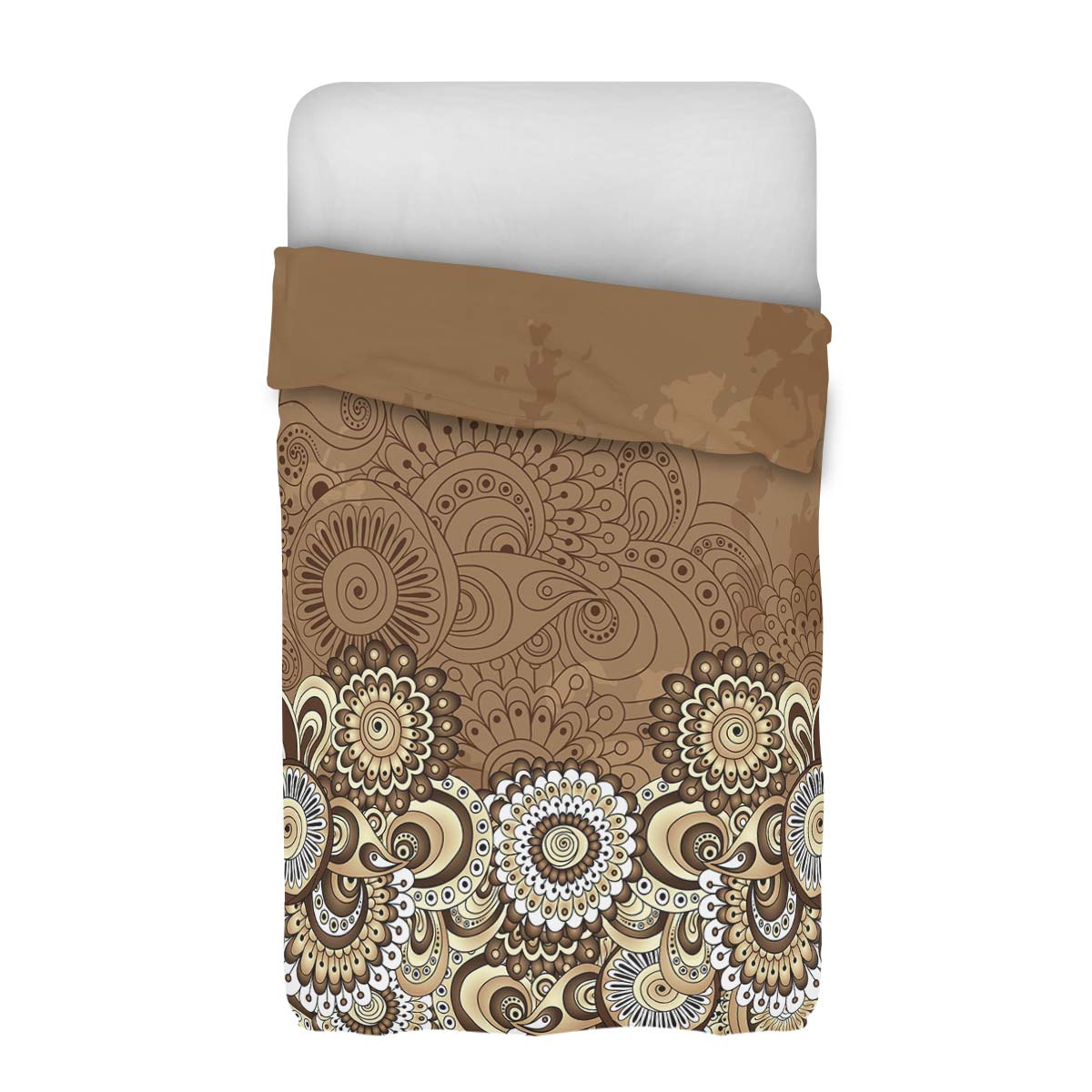 Colorful Mandala Brown