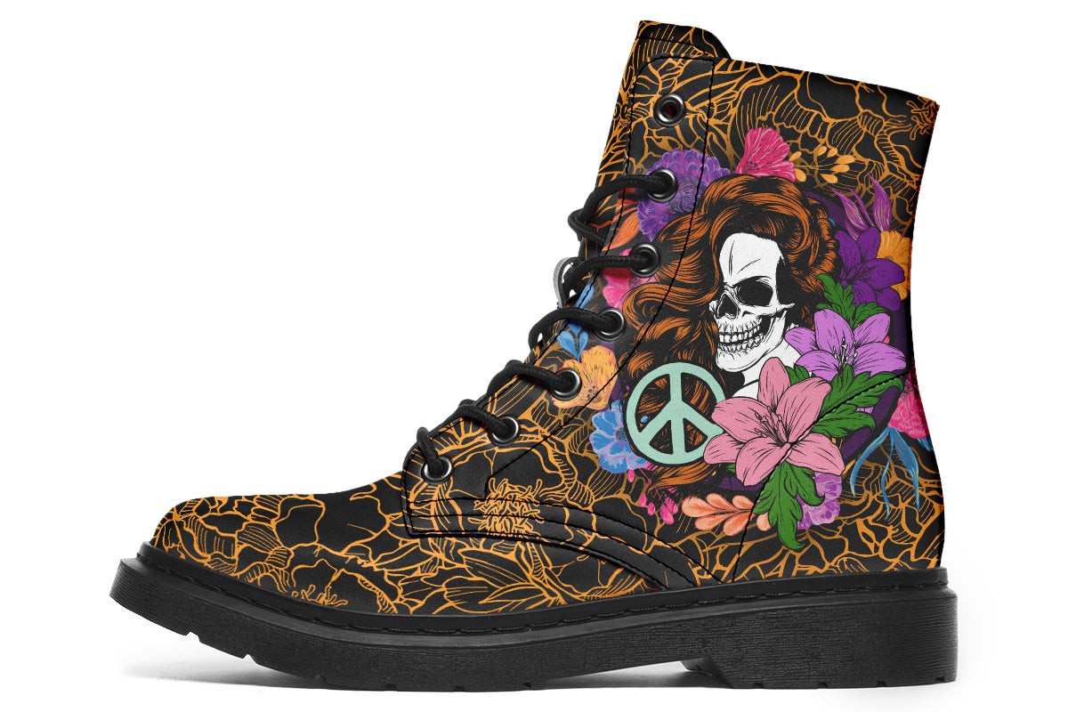 Gypsy Skull Peace Black