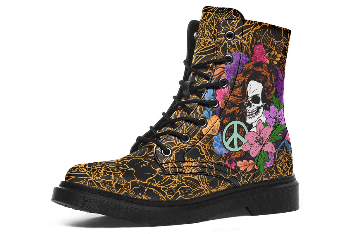 Gypsy Skull Peace Black