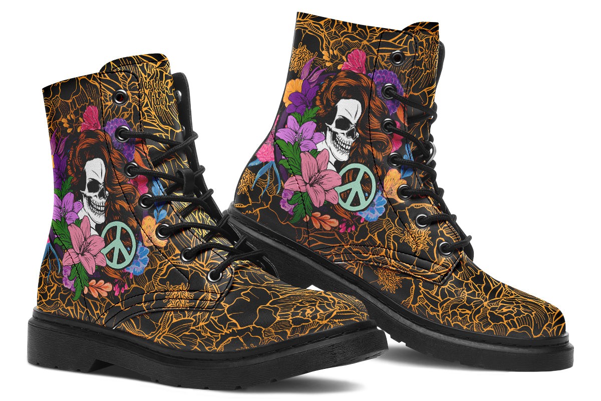 Gypsy Skull Peace Black