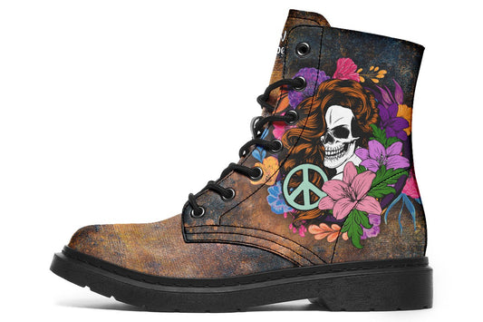 Gypsy Skull Peace Goldenbrown