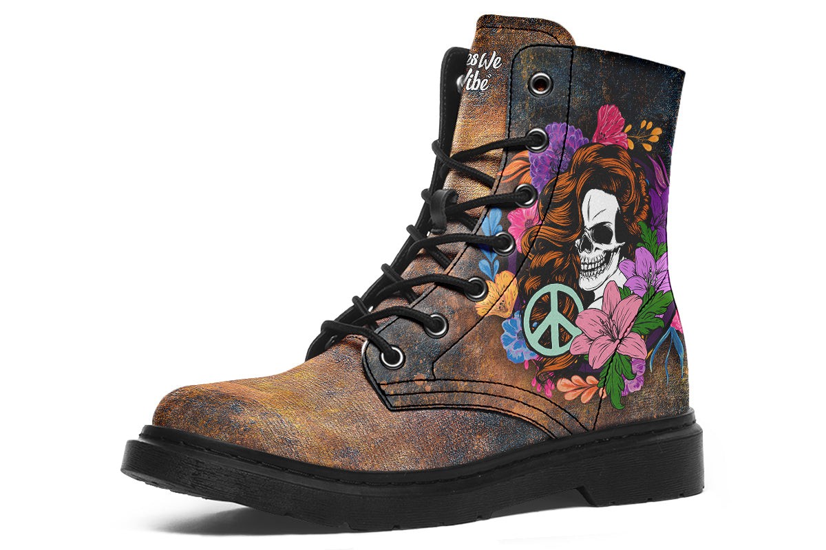 Gypsy Skull Peace Goldenbrown