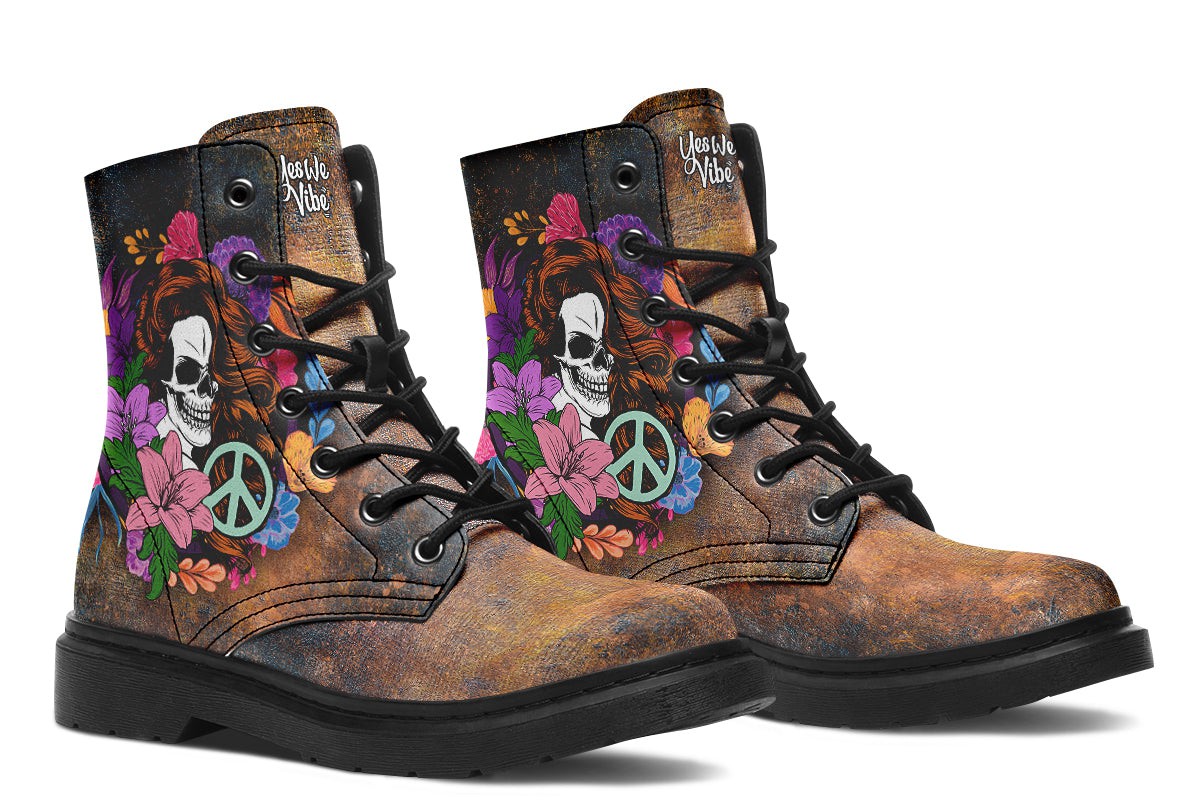 Gypsy Skull Peace Goldenbrown