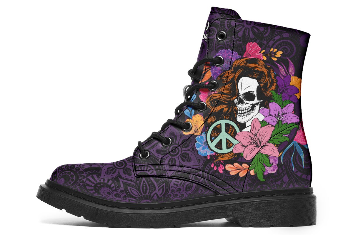 Gypsy Skull Peace Violet