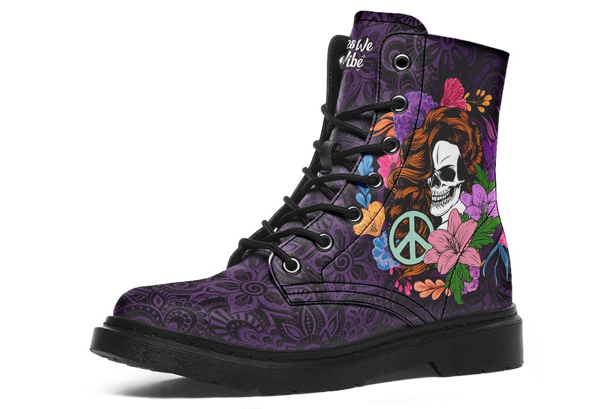 Gypsy Skull Peace Violet