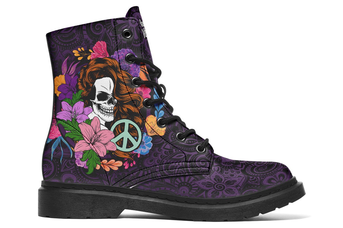 Gypsy Skull Peace Violet