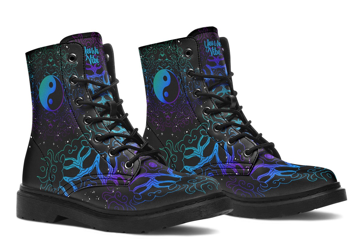 Yin Yang Tattoo Style