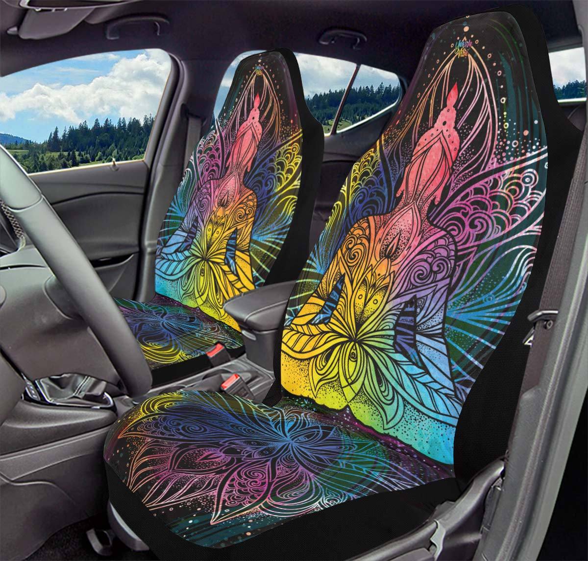 Colorful Lotus And Buddha