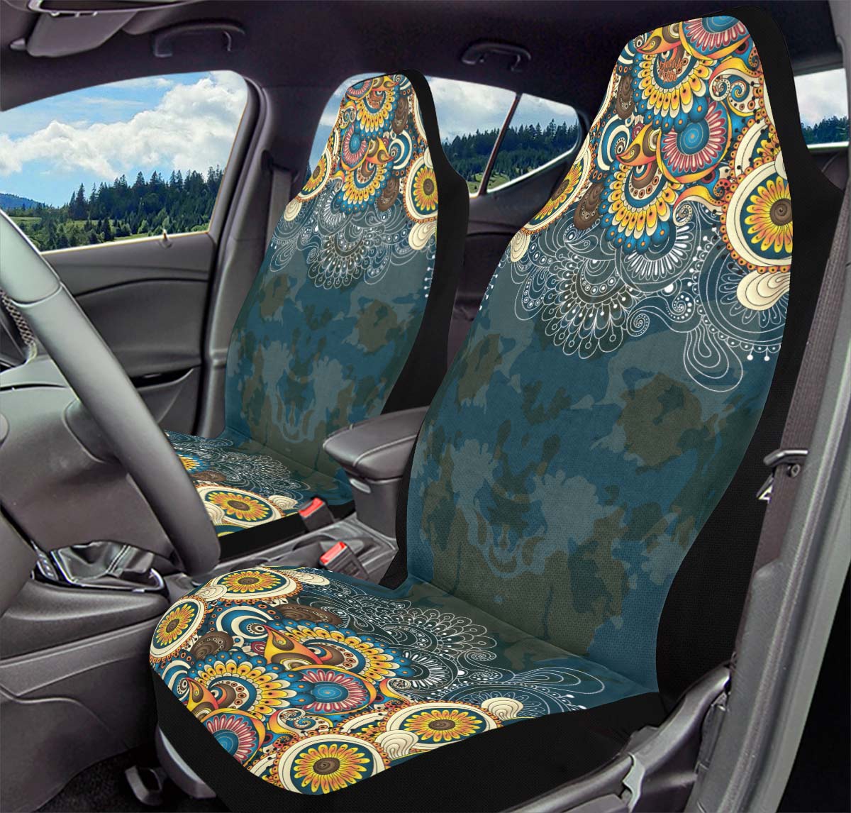 Colorful Flower Mandala