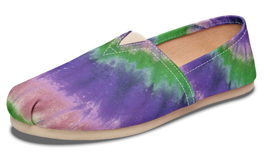 Purple Green Tiedye