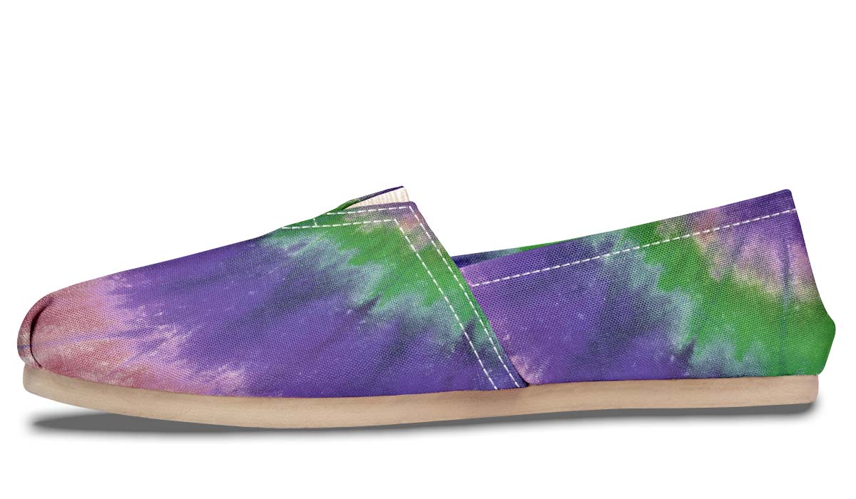 Purple Green Tiedye