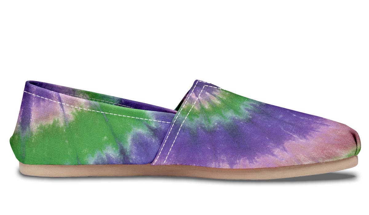 Purple Green Tiedye