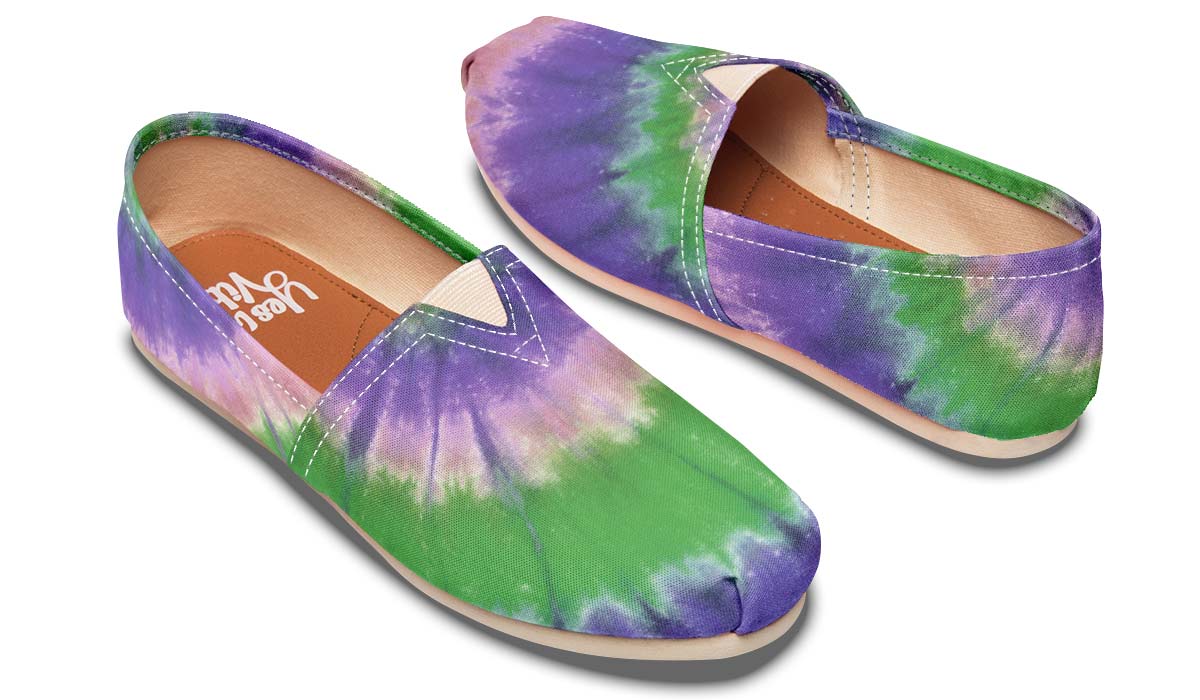 Purple Green Tiedye