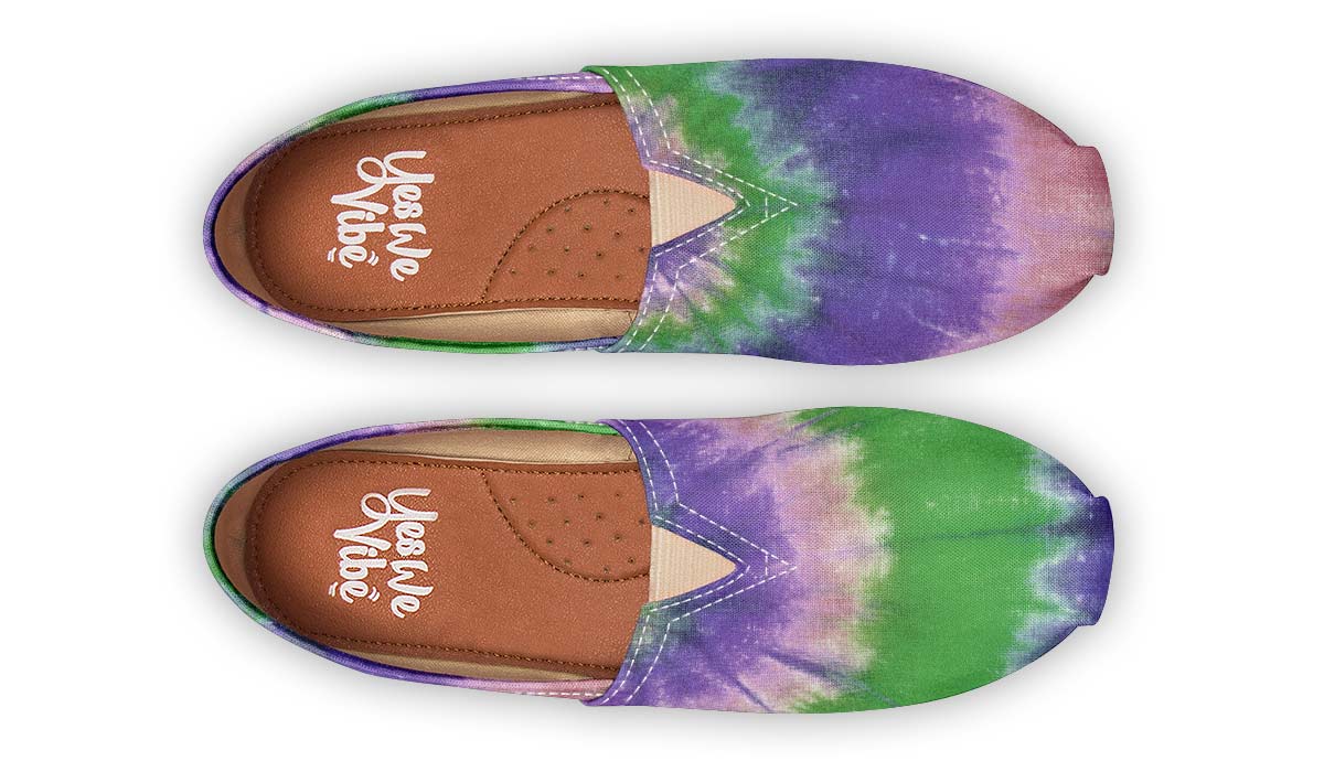 Purple Green Tiedye