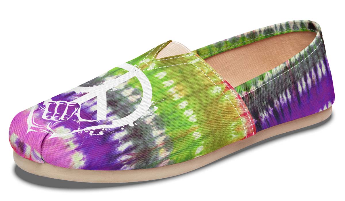 Tiedye Shaka Peace Green