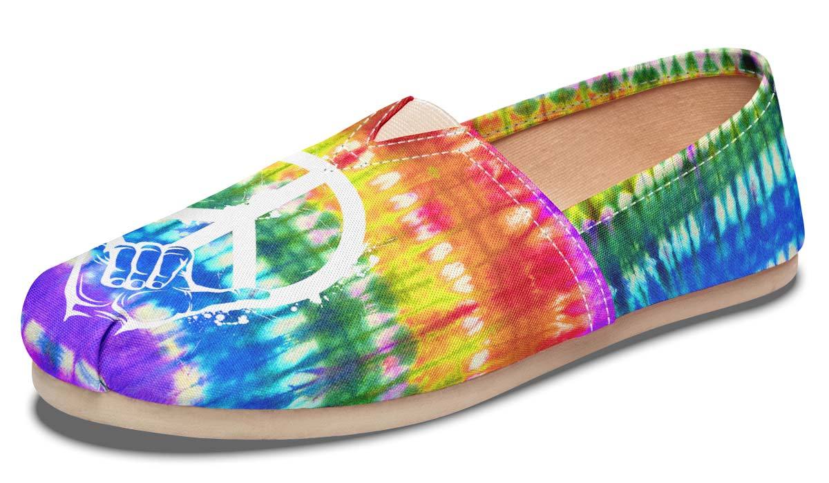 Tiedye Shaka Peace Orange