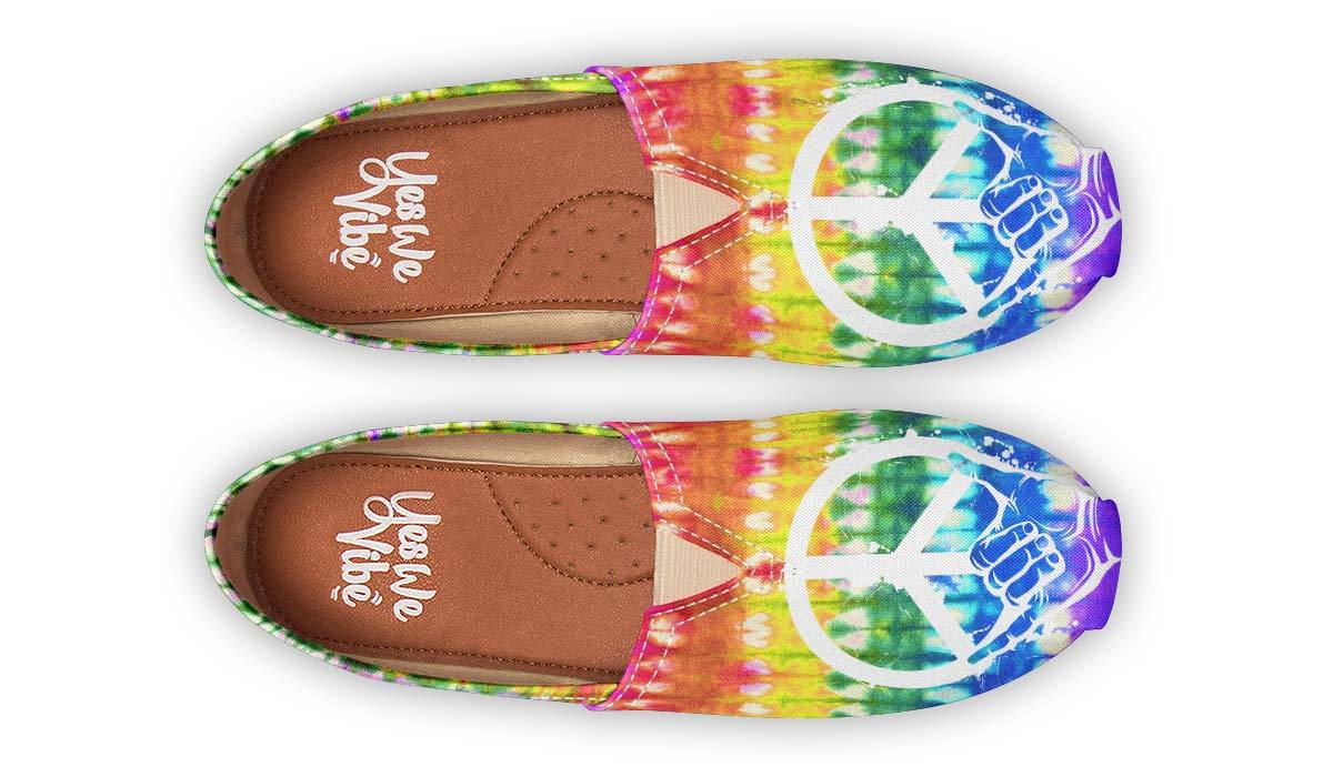 Tiedye Shaka Peace Orange