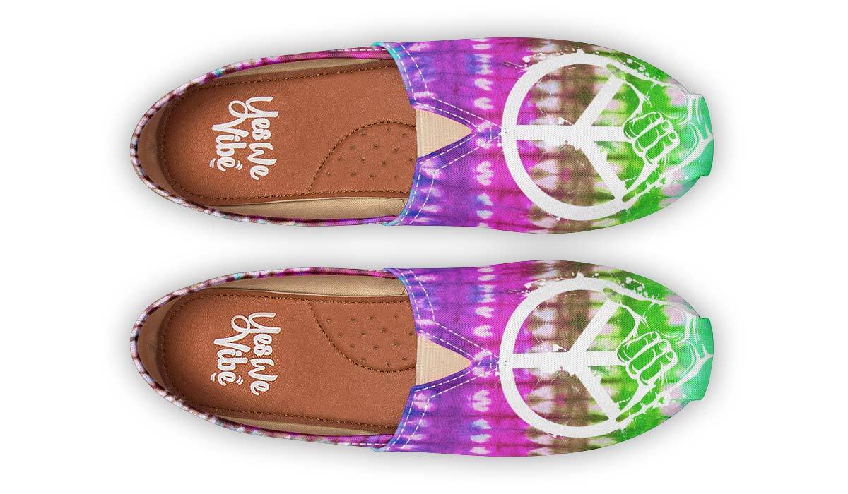 Tiedye Shaka Peace Violet