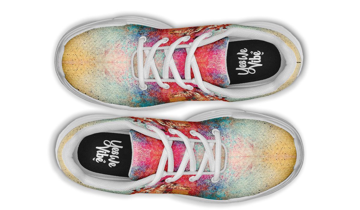 Colorful Paint Giraffes