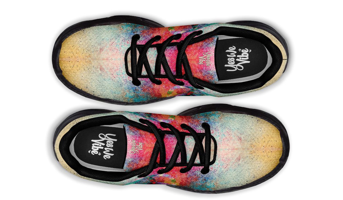 Colorful Paint Peace Feather