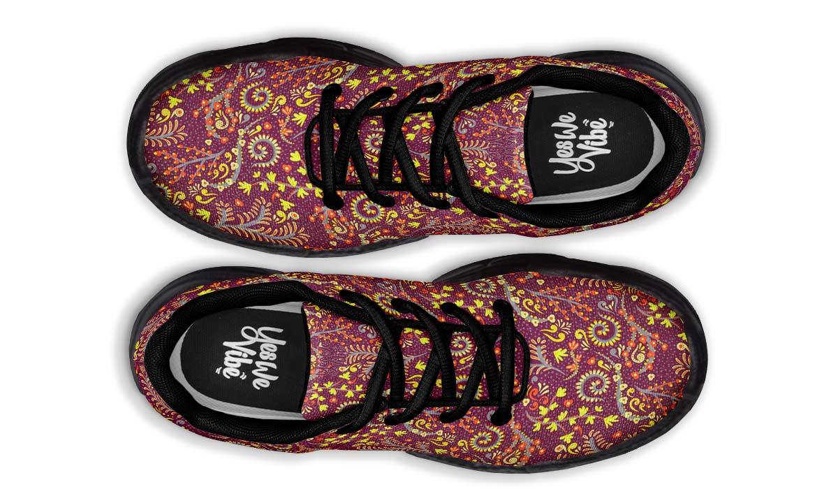 Flower Mandala Maroon