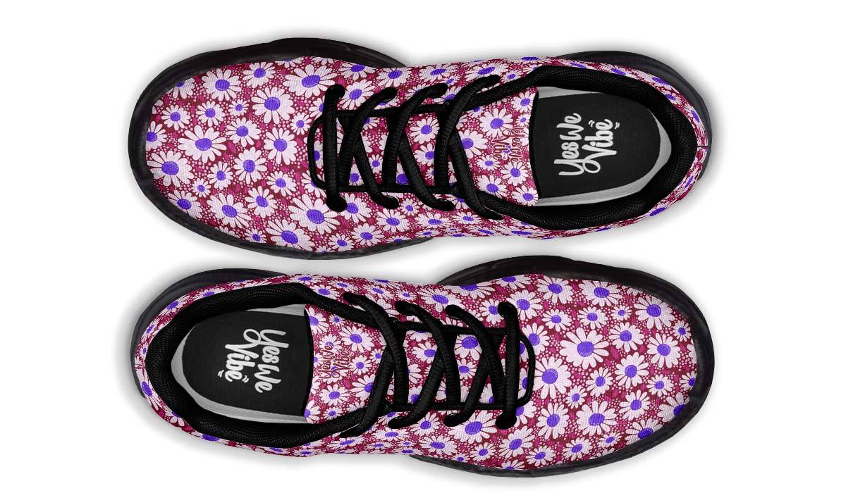 Flowerpattern Marron