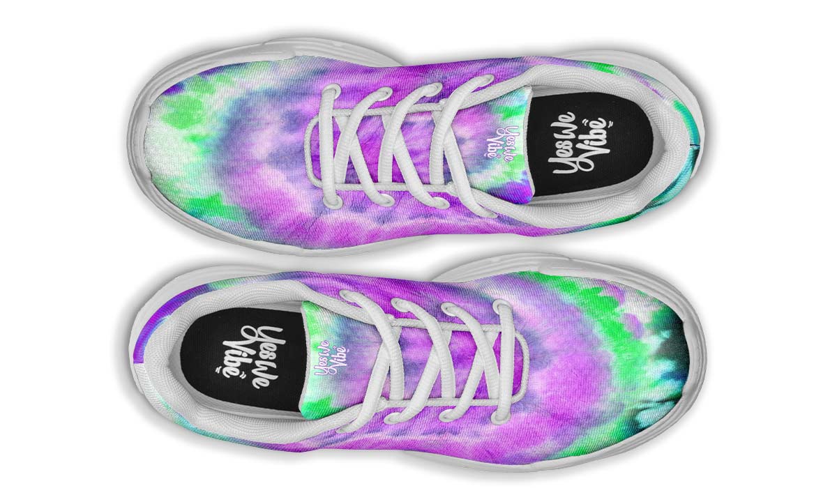 Tiedye Color Purple