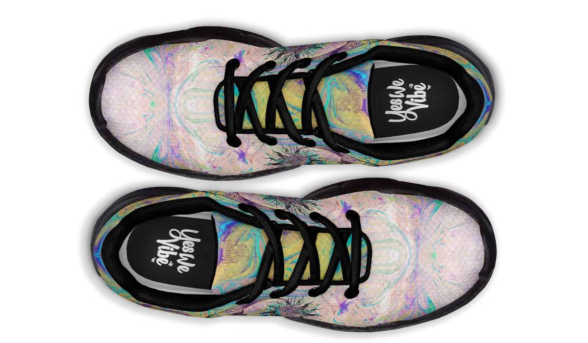 Watercolor Sun And Moon