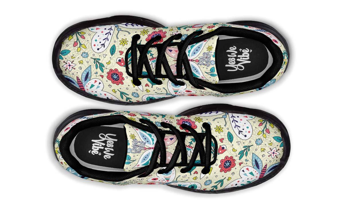 Butterflies And Flowers